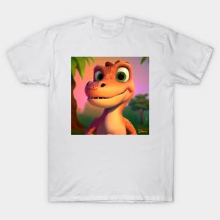 Baby Dinosaur Dino Bambino - Julian T-Shirt